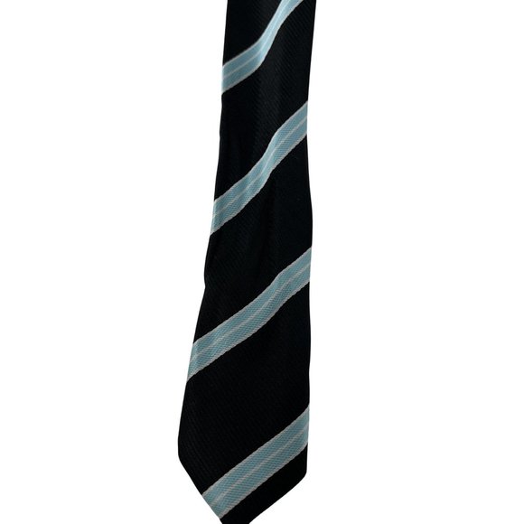 Ermenegildo Zegna Men's 100% Silk Striped Neck Tie Italy 59" - Picture 7 of 7
